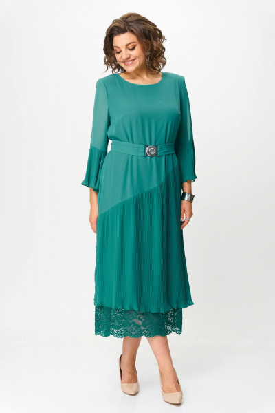 Платье Solomeya Lux 965Г бирюзовый - фото 2