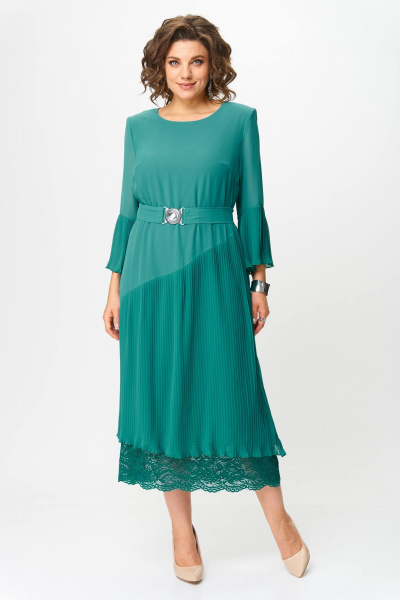 Платье Solomeya Lux 965Г бирюзовый - фото 1