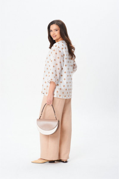 Блуза, брюки Verita 2370 белый - фото 5