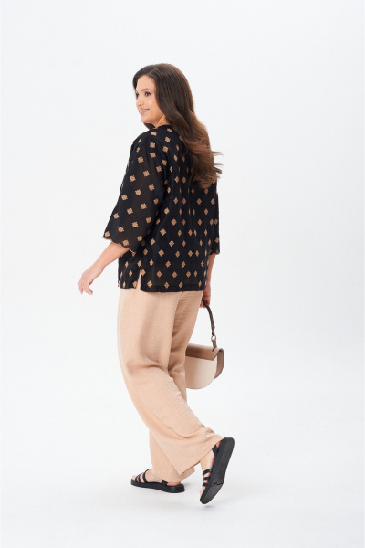 Блуза, брюки Verita 2370 черный - фото 5