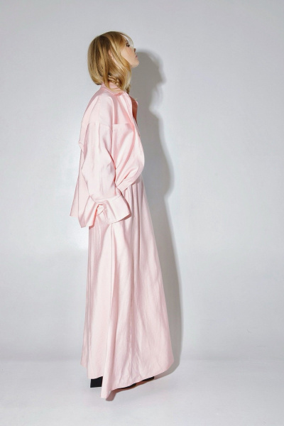 Платье, рубашка PiRS 5152 персик - фото 9