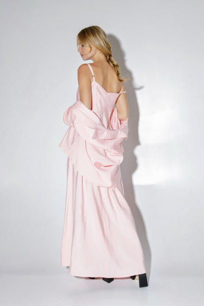 Платье, рубашка PiRS 5152 персик - фото 8