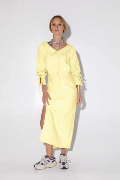 Платье PiRS 5230 желтый - фото 1