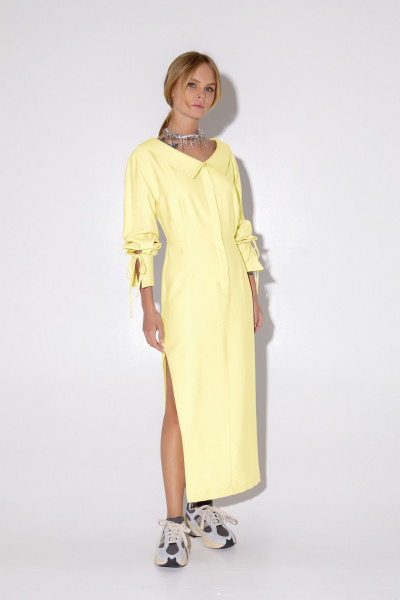 Платье PiRS 5230 желтый - фото 2