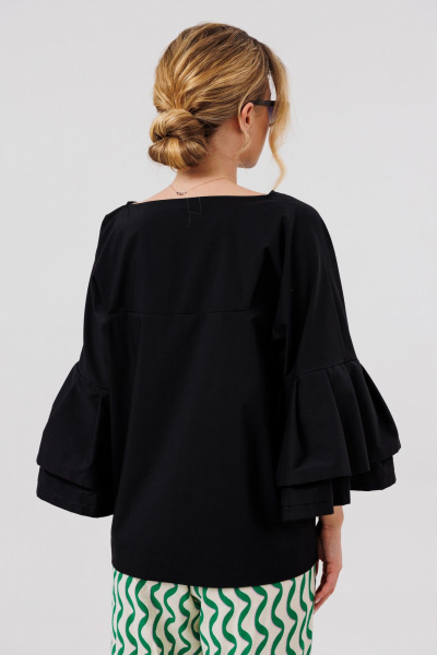 Блуза Ambera Style 1124 черный - фото 6