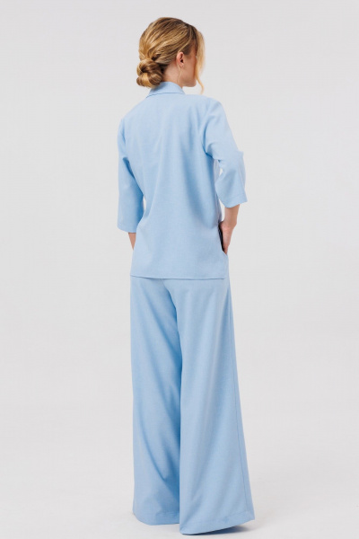 Брюки, жакет Ambera Style 2126 голубой - фото 8