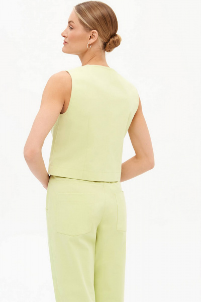 Жилет Nelva 1964 фисташковый - фото 4