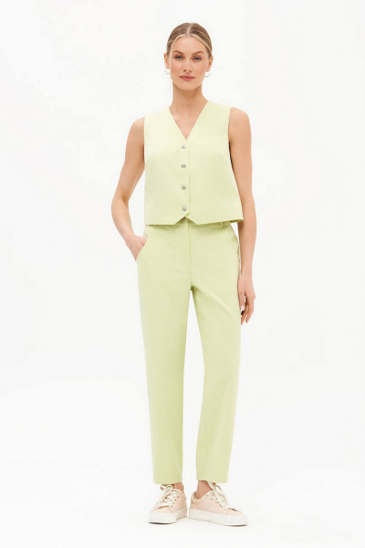 Жилет Nelva 1964 фисташковый - фото 3