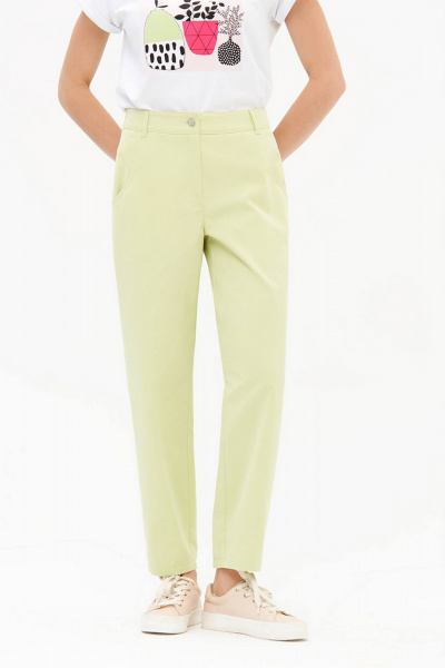 Брюки Nelva 31224 фисташковый - фото 5