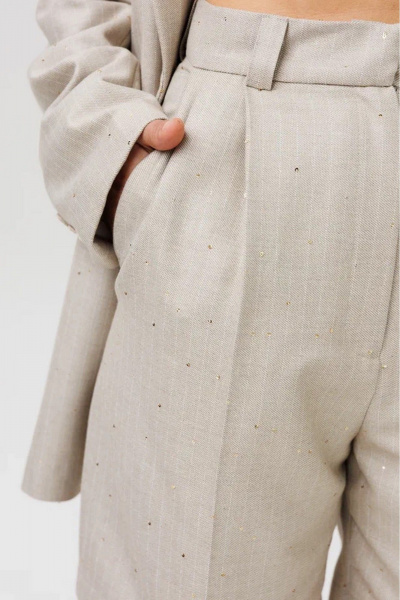 Шорты FAMA 24086 песочный - фото 4