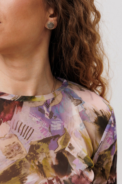 Лонгслив FAMA 24087 разноцветный - фото 6