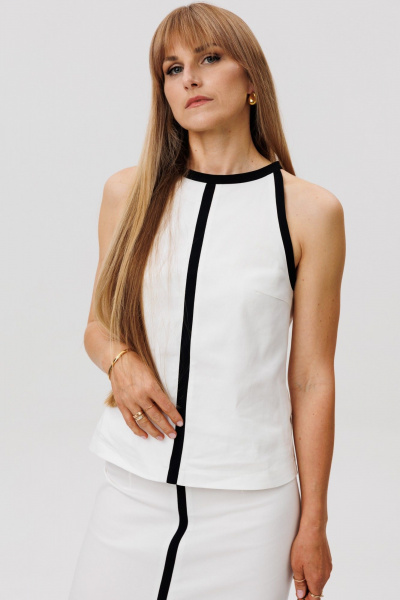 Топ FAMA 24092 молочный - фото 16