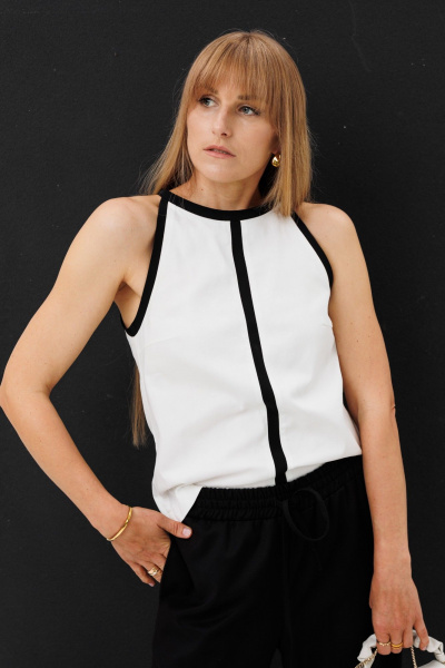 Топ FAMA 24092 молочный - фото 9