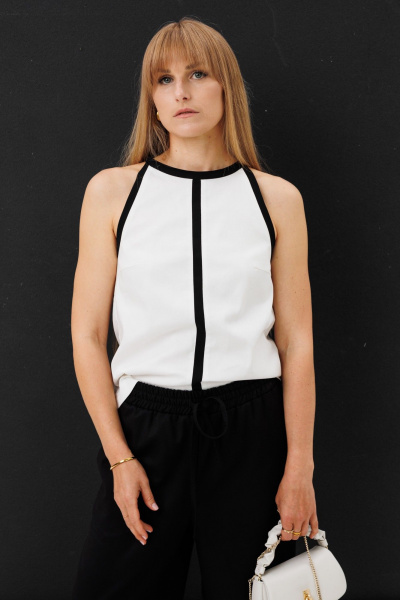 Топ FAMA 24092 молочный - фото 8