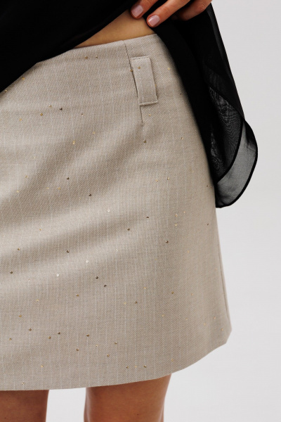 Юбка FAMA 24094 песочный - фото 11