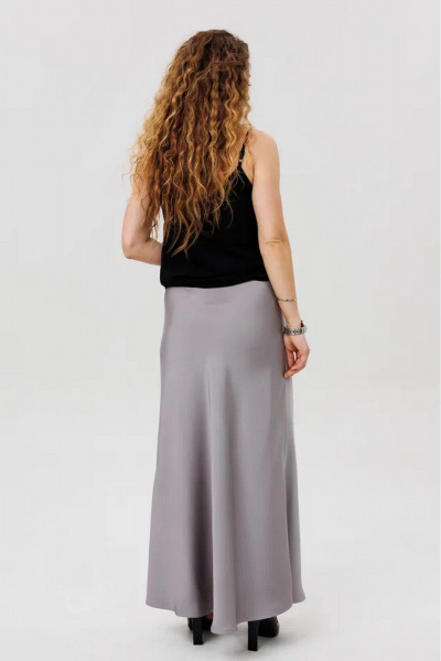 Юбка FAMA 24095-2 серый - фото 6