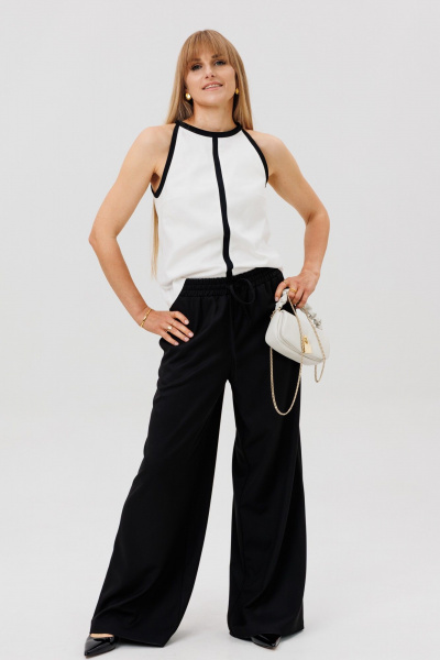 Брюки FAMA 24098-1 чёрный - фото 9