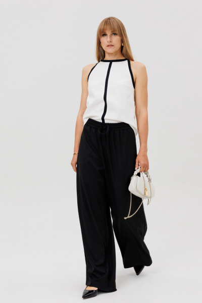 Брюки FAMA 24098-1 чёрный - фото 8