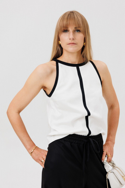 Брюки FAMA 24098-1 чёрный - фото 6