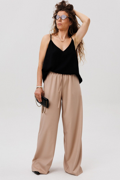 Брюки FAMA 24098-3 капучино - фото 2