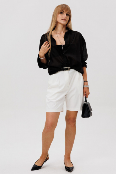 Рубашка FAMA 24101-1 чёрный - фото 3