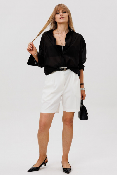 Рубашка FAMA 24101-1 чёрный - фото 1