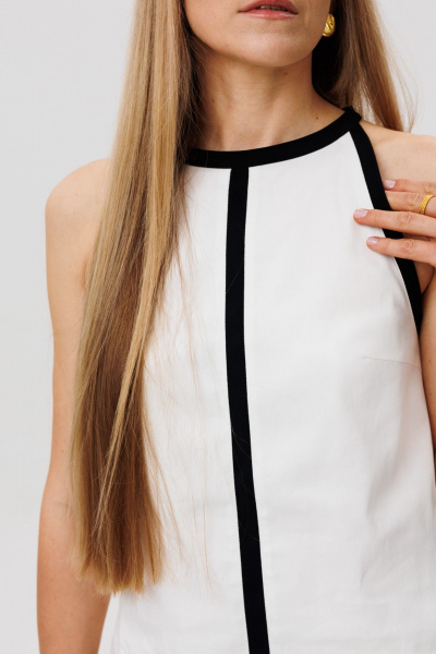 Топ, юбка FAMA 24103 молочный - фото 16