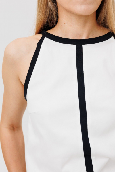 Топ, юбка FAMA 24103 молочный - фото 3