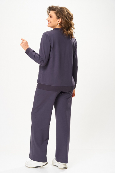Брюки, свитшот Bonna Image 956/3 серо-фиолетовый - фото 6