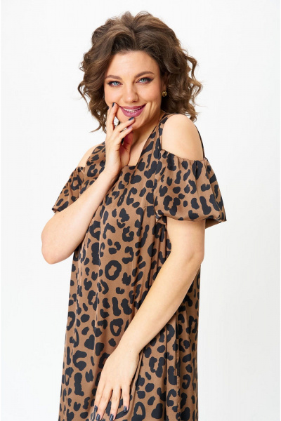 Платье VIA-Mod 652 лео - фото 9