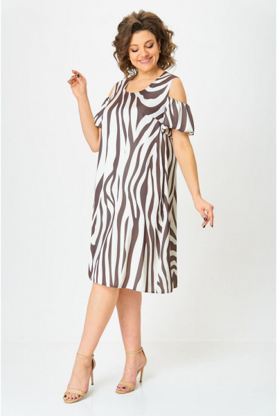 Платье VIA-Mod 652 зебра - фото 10