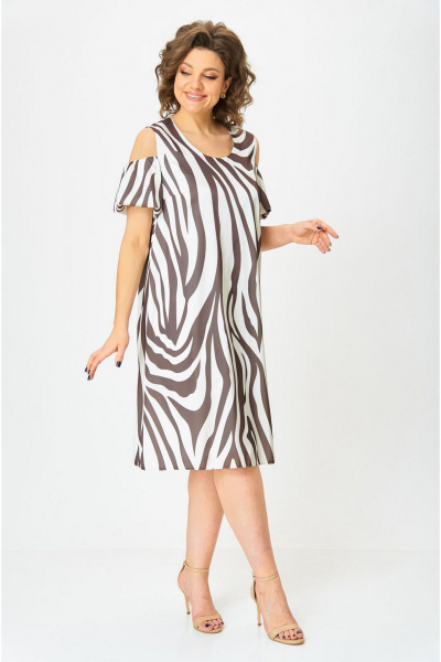 Платье VIA-Mod 652 зебра - фото 8