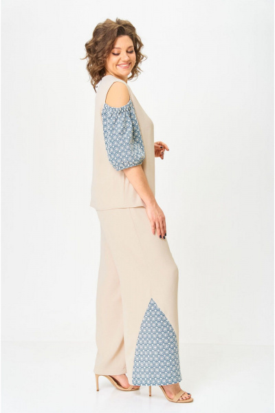 Блуза, брюки VIA-Mod 654 - фото 10