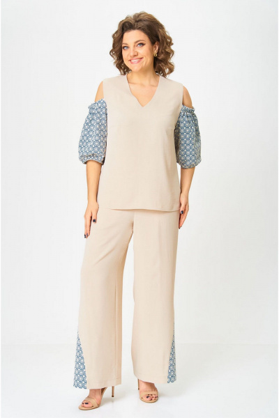 Блуза, брюки VIA-Mod 654 - фото 1