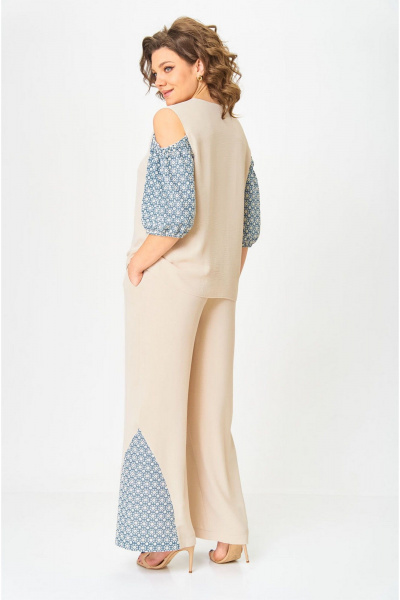 Блуза, брюки VIA-Mod 654 - фото 5