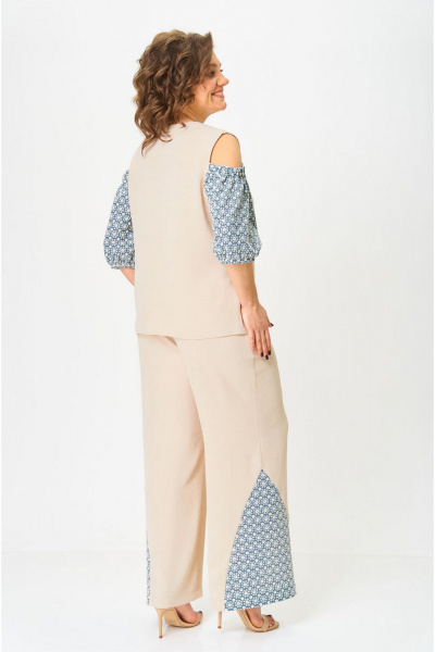 Блуза, брюки VIA-Mod 654 - фото 4