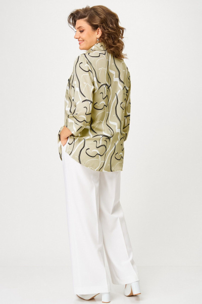 Блуза БелЭльСтиль 408-3_10_22 мультиколор - фото 6