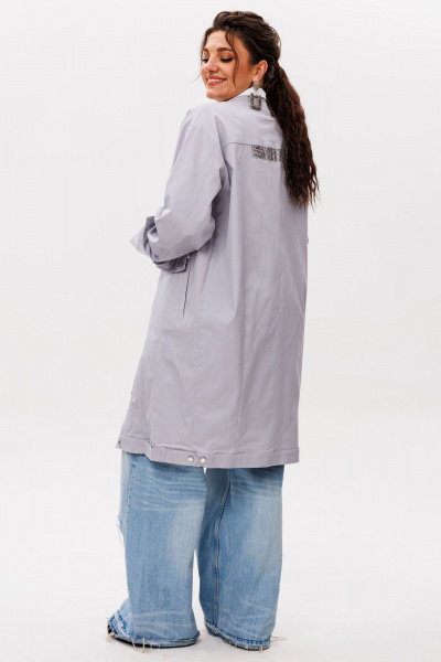 Жакет Anelli 1572 туманная_сталь - фото 7