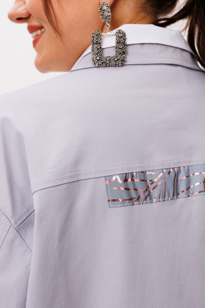 Жакет Anelli 1572 туманная_сталь - фото 6