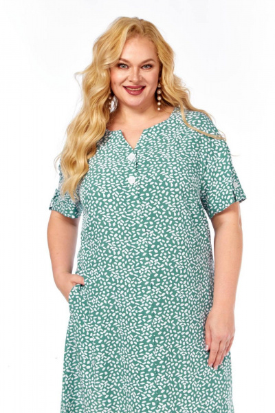 Платье СиБон 0362 мята - фото 3