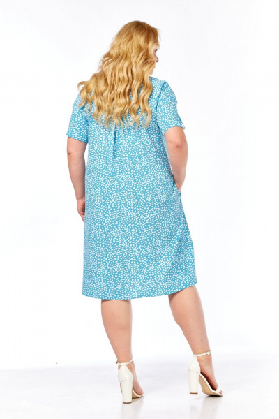 Платье СиБон 0362 голубой - фото 3