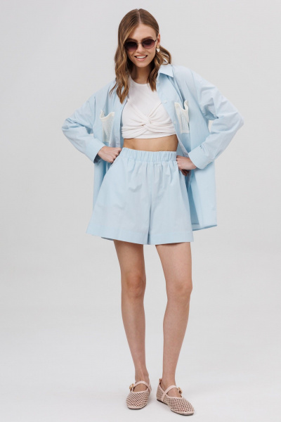 Блуза, шорты COCKTAIL 1066 - фото 7