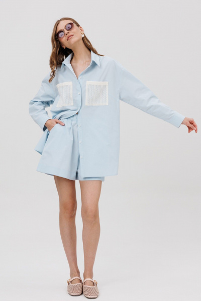 Блуза, шорты COCKTAIL 1066 - фото 5