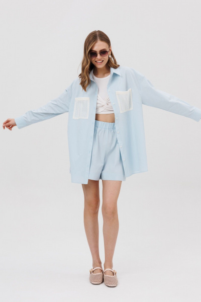 Блуза, шорты COCKTAIL 1066 - фото 3