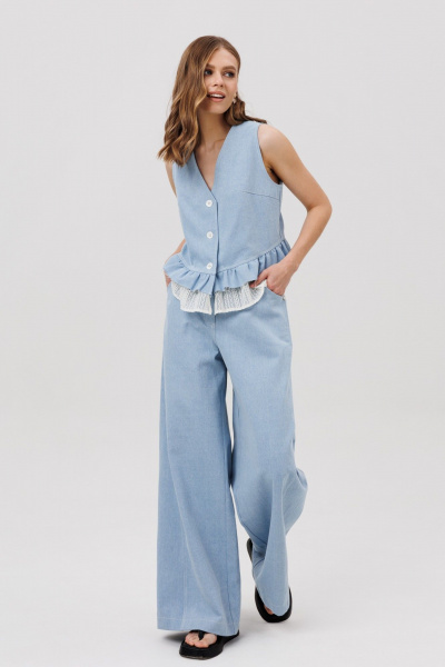 Брюки, жилет COCKTAIL 1068 - фото 9