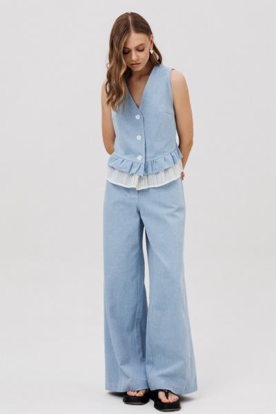 Брюки, жилет COCKTAIL 1068 - фото 8