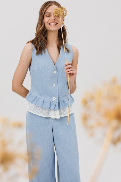 Брюки, жилет COCKTAIL 1068 - фото 6