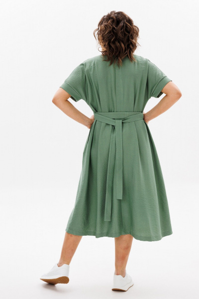Платье ANIDEN 711-1 зеленый - фото 15