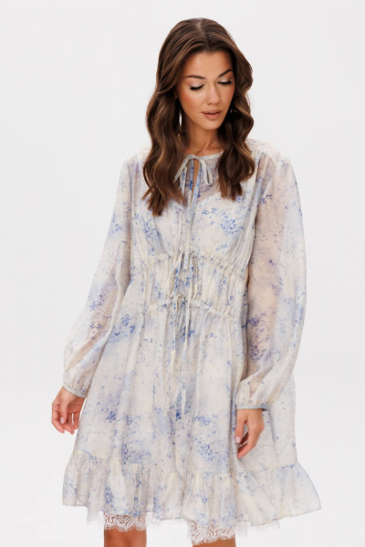 Платье Fantazia Mod 5199 голубой - фото 7