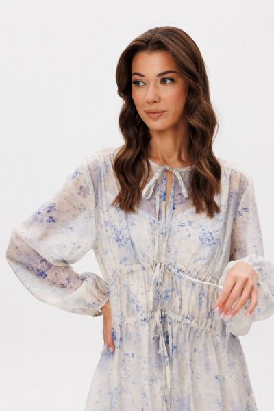 Платье Fantazia Mod 5199 голубой - фото 4